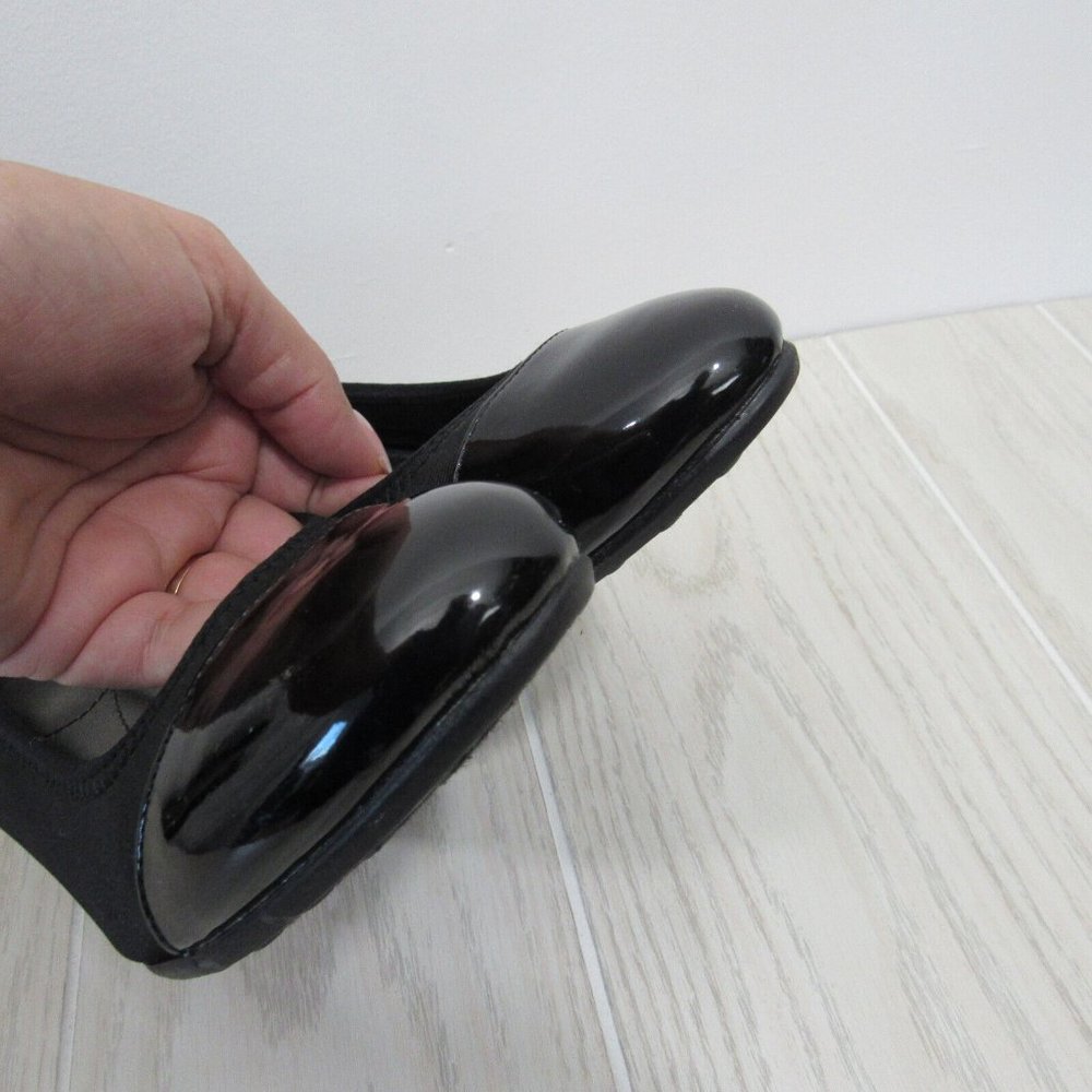 LifeStride Women's Juliana Stretch Wedge Pump -Size 9.5Cap Toe-Shine Black Upper - Picture 7 of 13